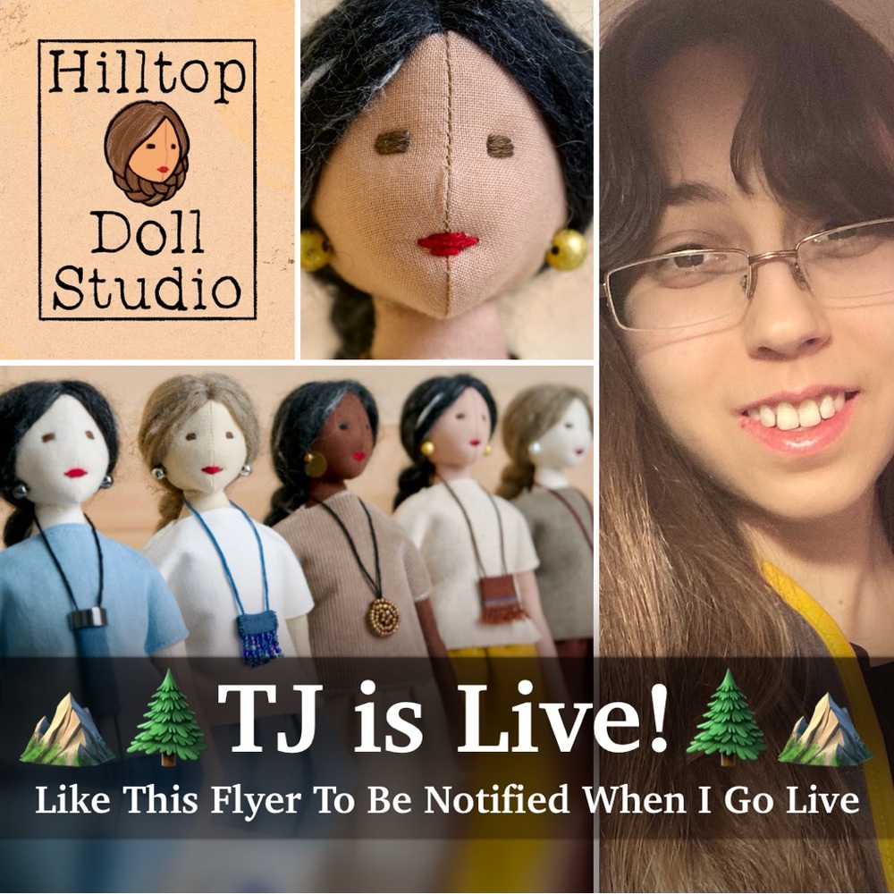 TJ’s Live Show Flyer (Hilltop Doll Studio) INFO